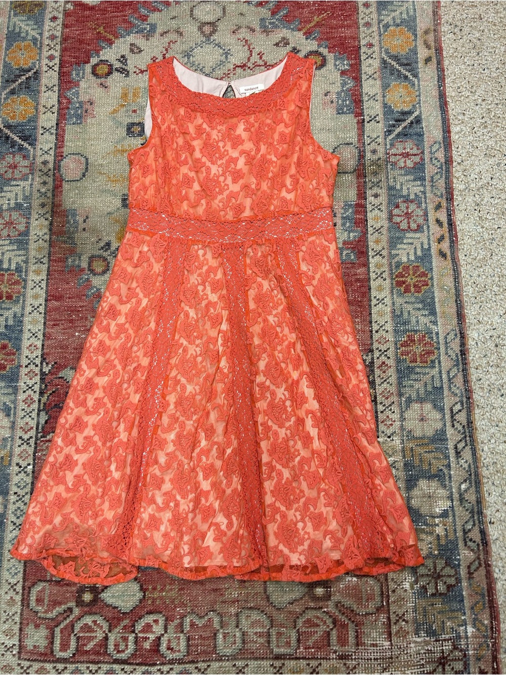 Sundance peach dress size 6